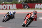 2025-italian-worldsbk-results-sunday-4 Race Two Winner Nicolo Bulega and runner up Toprak Razgatlioglu