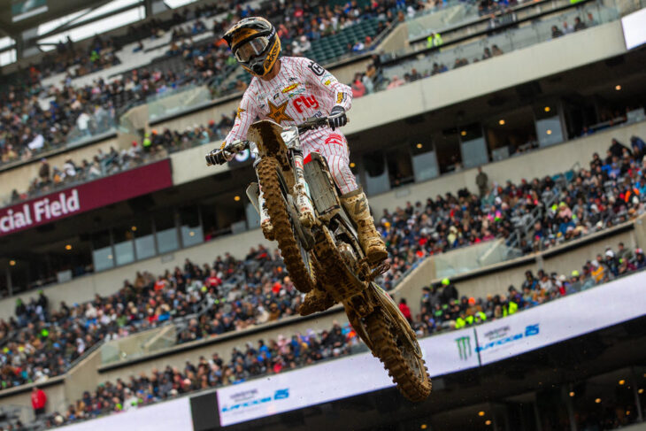 2025 Philadelphia Supercross Results 250SX - RJ Hampshire Action