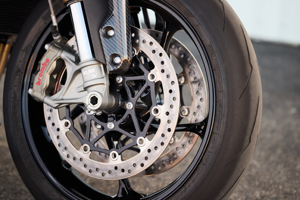 2025 Triumph Speed Triple 1200 RX front wheel