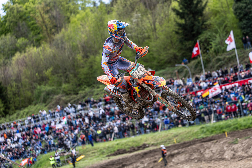 Andrea Adamo at FIM MX2 of Switzerland