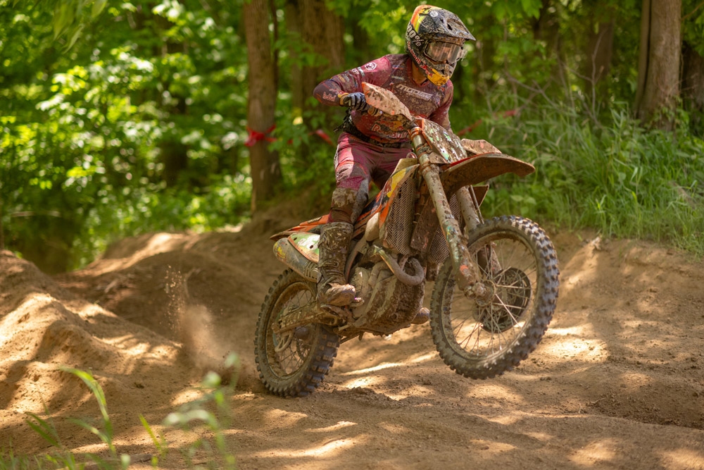 Angus Riordan at 2025 Hoosier GNCC