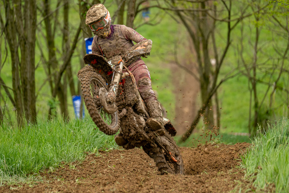 Angus Riordan at 2025 Powerline Park GNCC