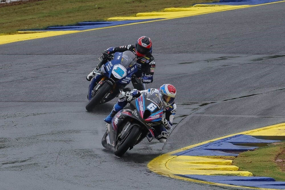 Cameron Beaubier (6) Jake Gagne (32) MotoAmerica Road Atlanta 2025