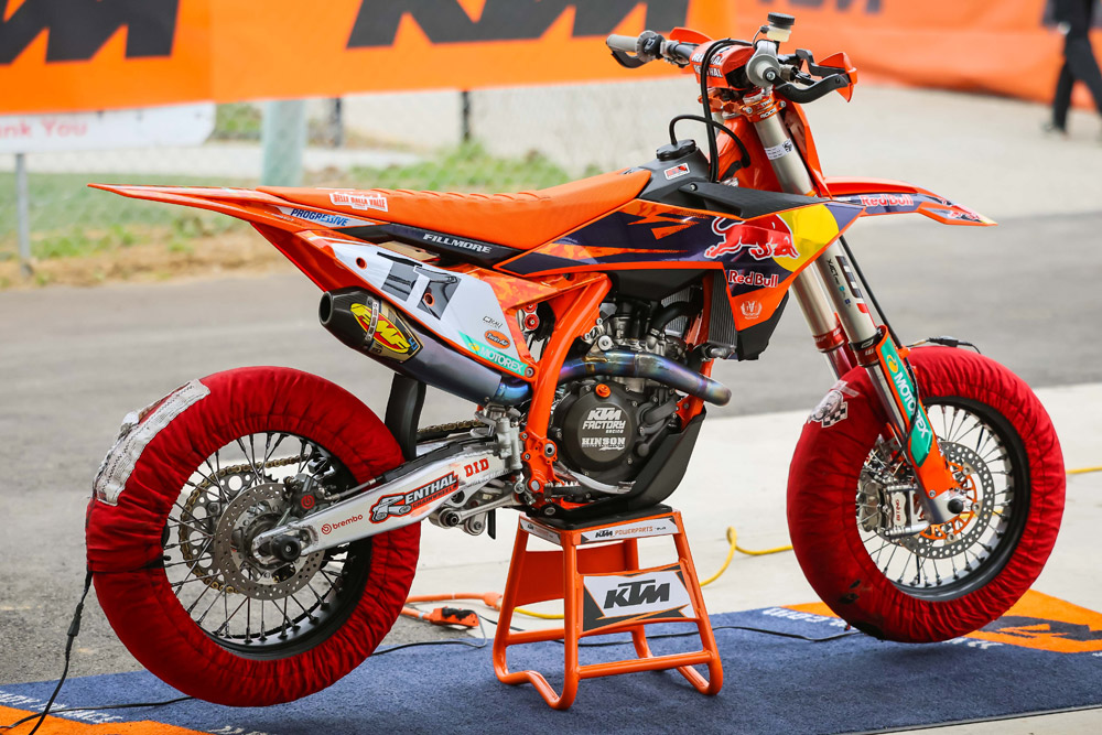 Chris Fillmore’s 2025 KTM 450 SMR Chris Fillmore’s 2025 KTM 450 SMR