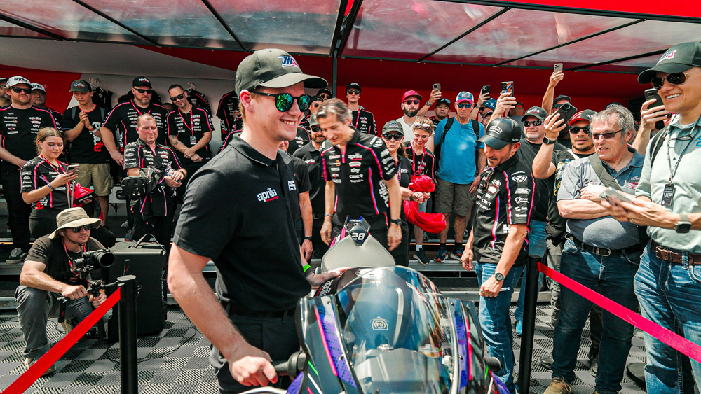 Cory Ventura to Race the Aprilia RSV4 1100 in the MotoAmerica Stock 1000 Season