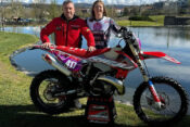 Rieju Factory Team rider Rachel Gutish