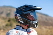 Leatt 9.5 ADV Helmet Kit right side Photo: Jean Turner