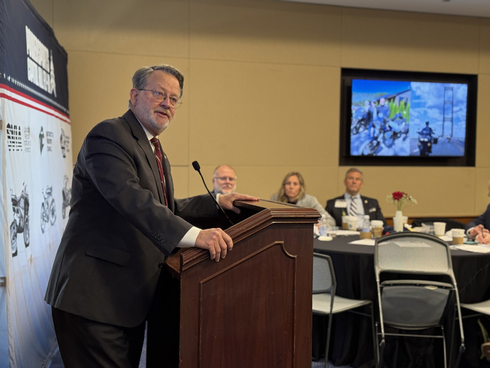 Sen. Gary Peters at Capitol Hill MIC Fly-In