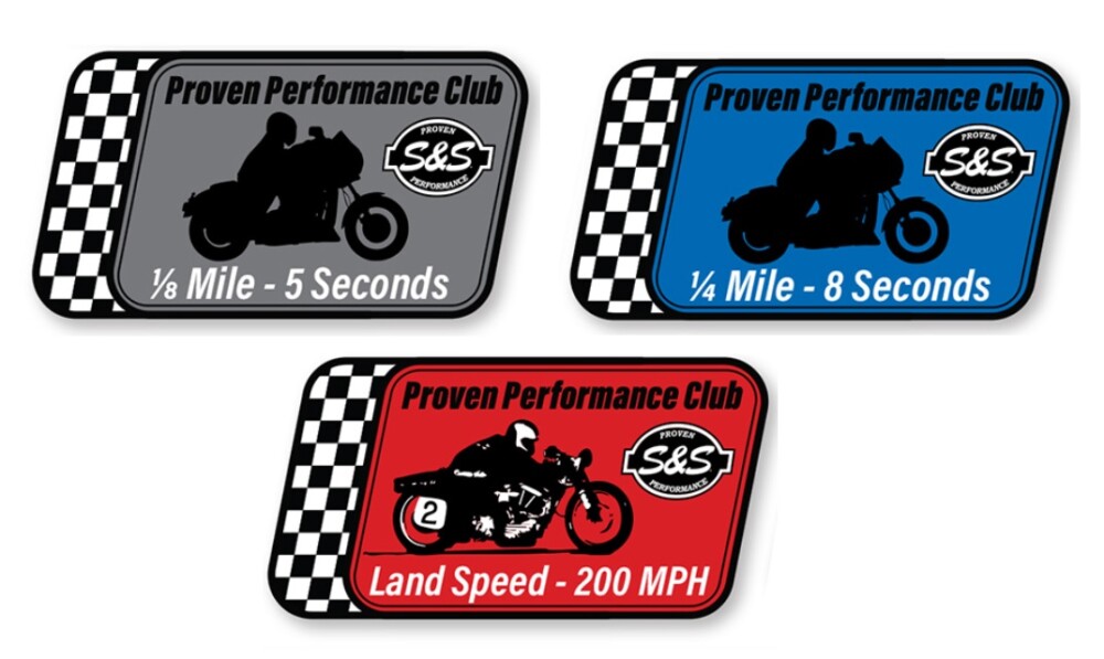 S&S Cycle Proven Performance Club patch